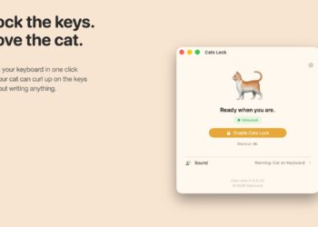 Aplikace Cats Lock pro Mac chrání klávesnici před kočkou