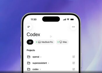 Codex v aplikaci ChatGPT na iPhonu propojený s Macem