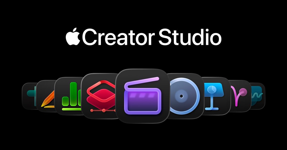 Apple Creator Studio a kreativní aplikace pro Mac a iPad