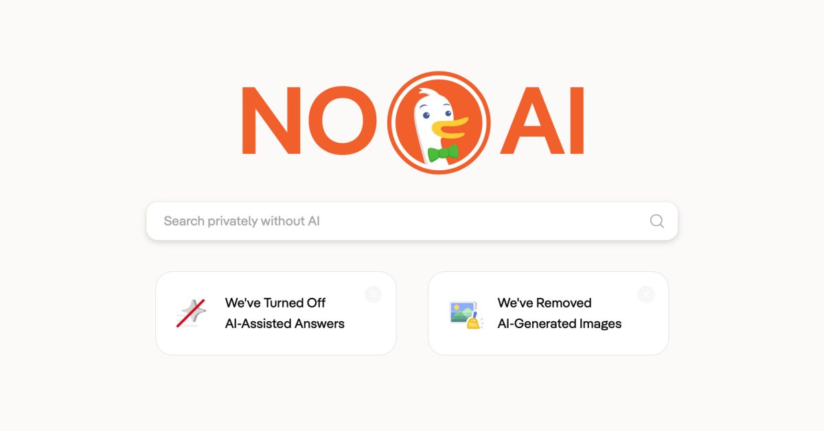 DuckDuckGo na iPhonu po změnách Google Vyhledávání