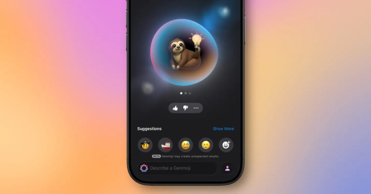 Genmoji v iOS 27 s návrhy podle fotek a psaní
