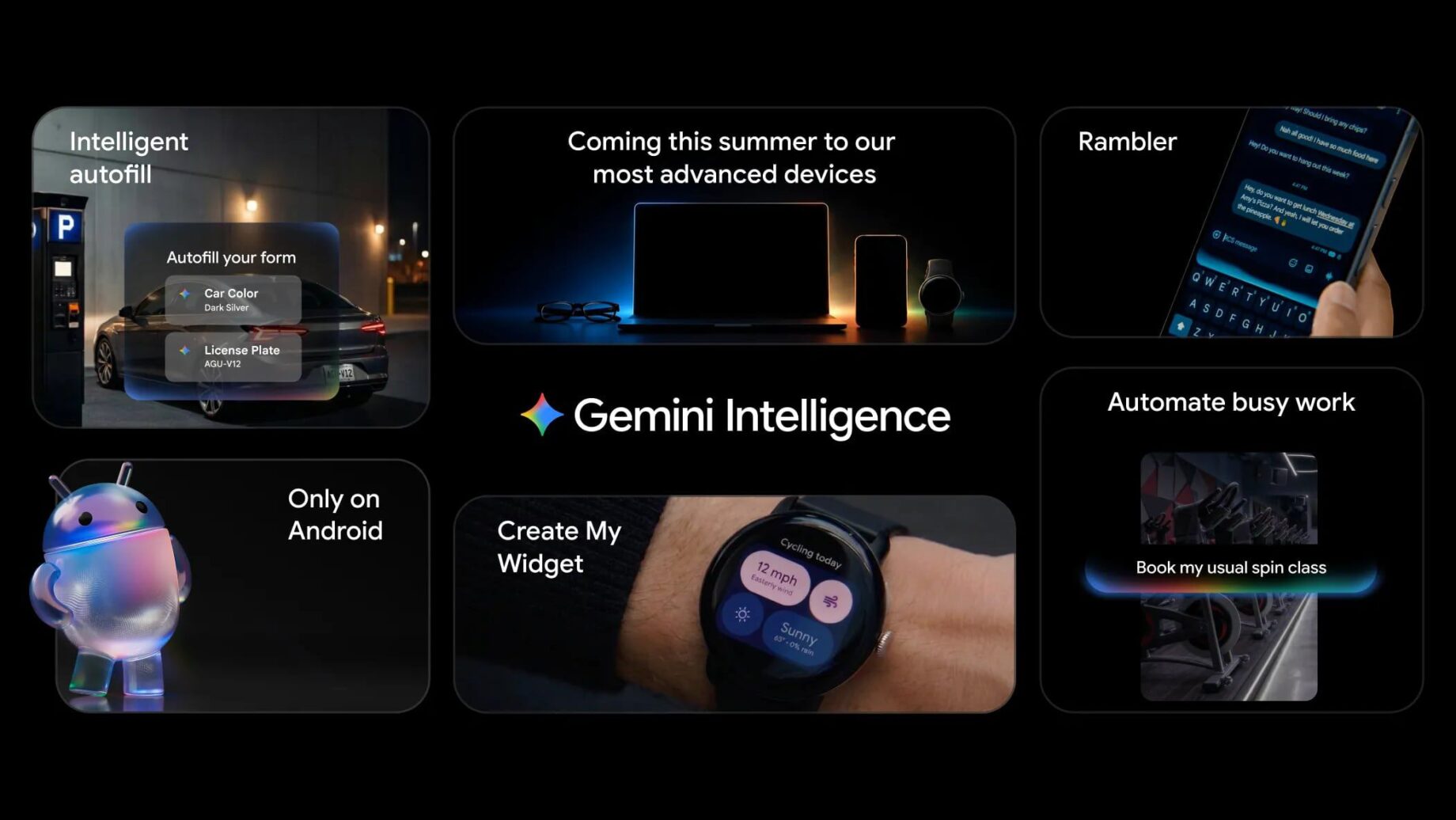 Android 17 s Gemini Intelligence a AI funkcemi