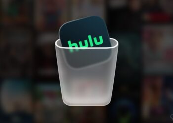 Aplikace Hulu a Disney+ na obrazovce iPhonu