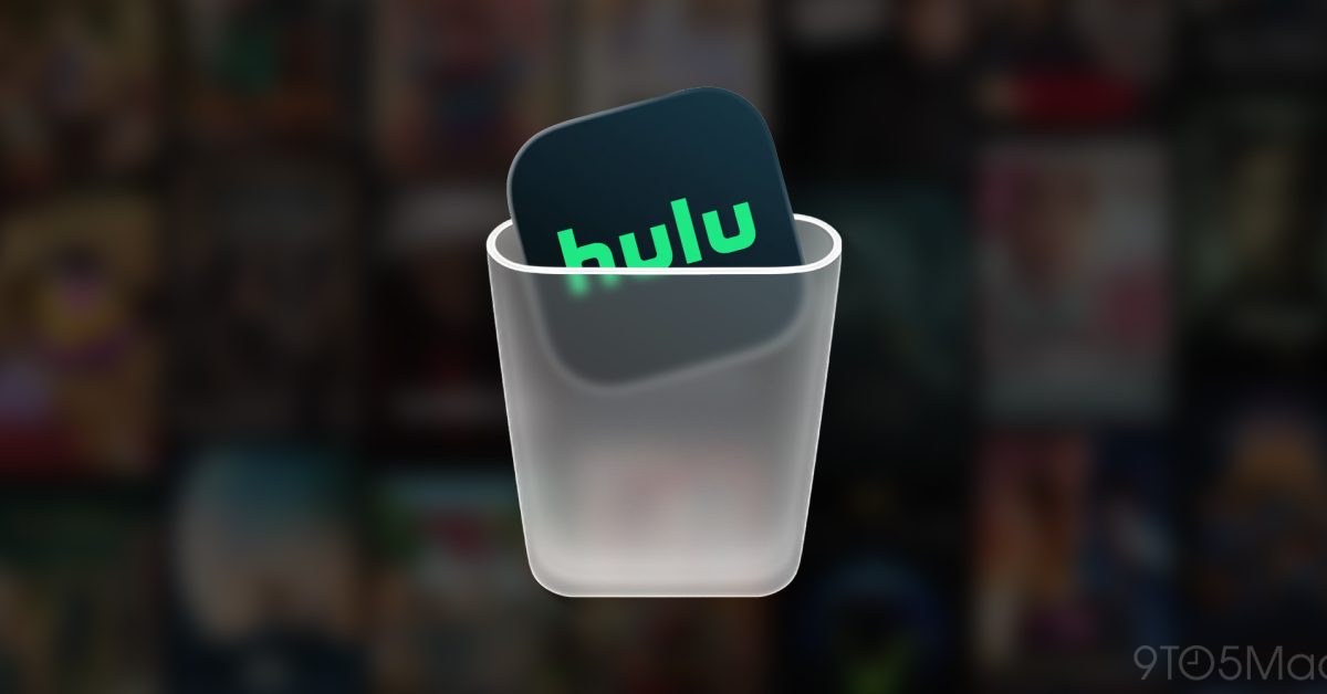 Aplikace Hulu a Disney+ na obrazovce iPhonu
