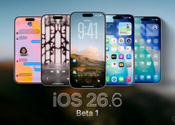 iPhone s testovací verzí iOS 26.6