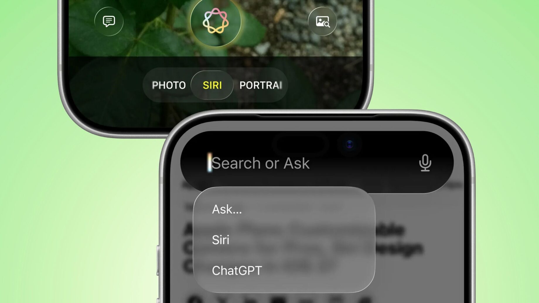 iOS 27 a nová aplikace Siri se Search or Ask