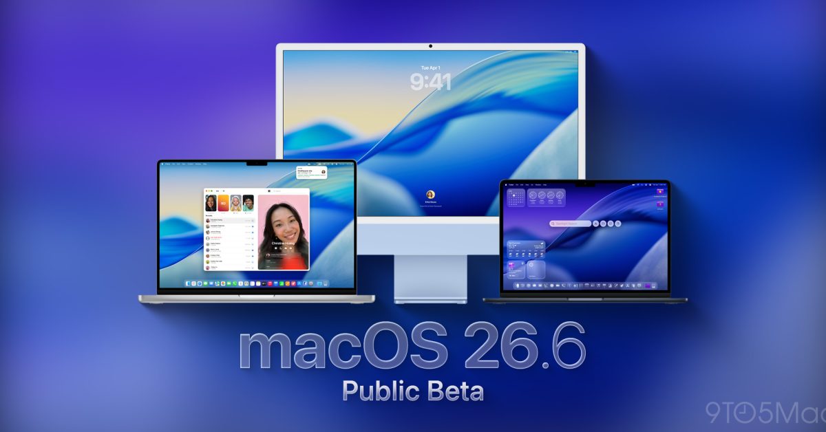 Mac s macOS 26.6 a oznámení veřejné bety