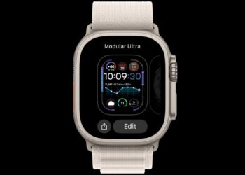 Apple Watch s novým ciferníkem inspirovaným Modular Ultra