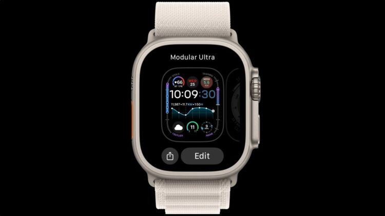 Apple Watch s novým ciferníkem inspirovaným Modular Ultra