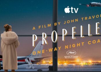 John Travolta a film Propeller One-Way Night Coach na Apple TV+