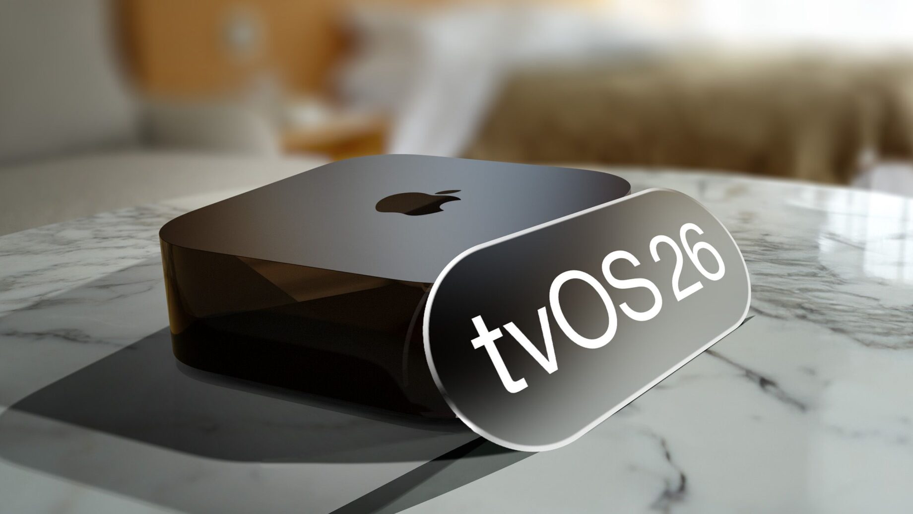 Apple TV 4K s aktualizací tvOS 26.5