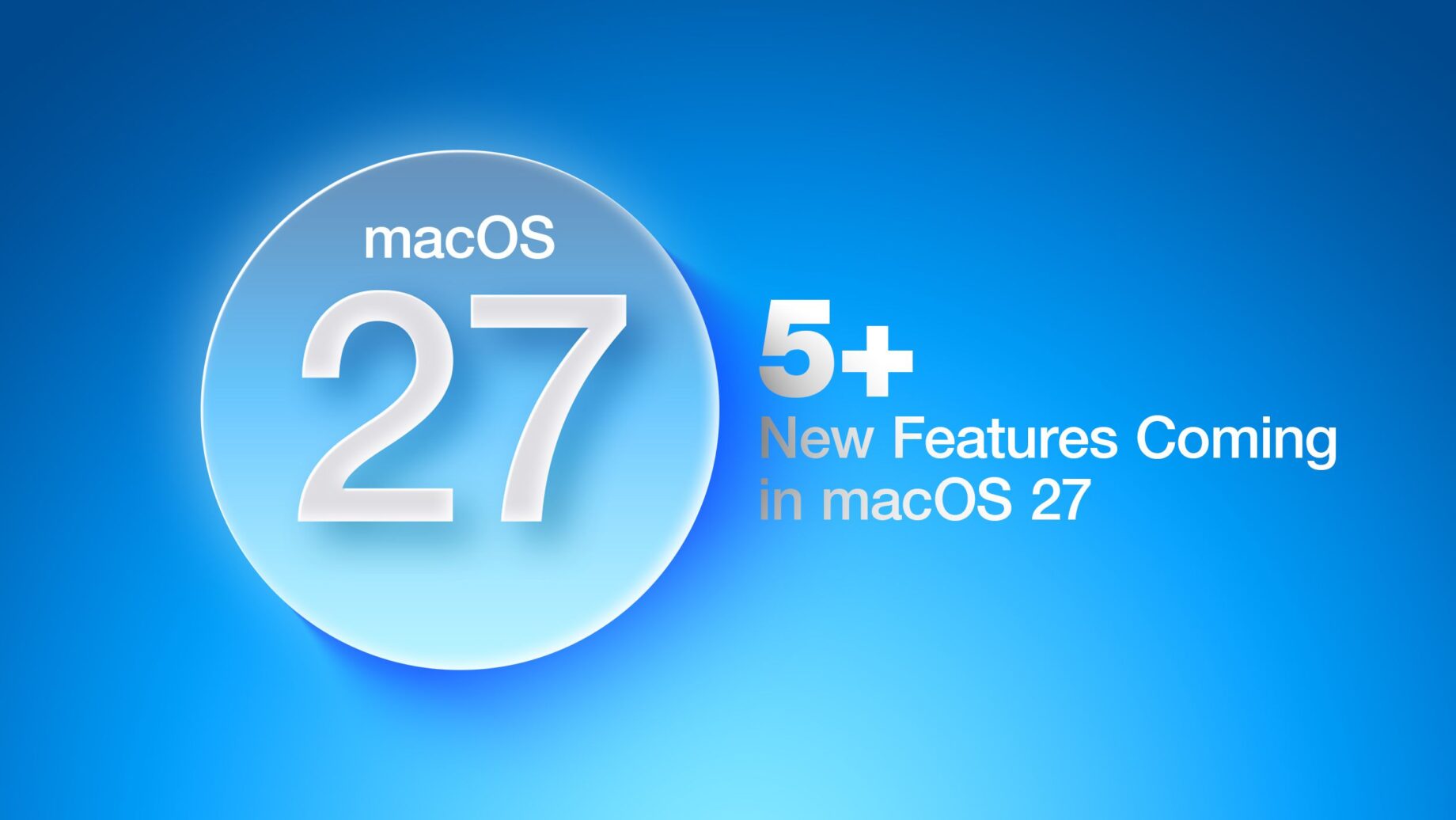 macOS 27 na Macu s novými funkcemi a Siri