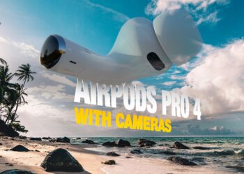 AirPods Pro s kamerami a LED indikátorem