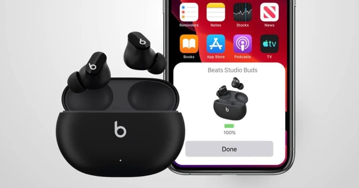 Beats Studio Buds a upozornění na bezpečnostní aktualizaci firmwaru