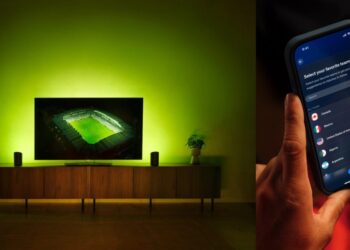 Philips Hue světla reagující na fotbalový zápas