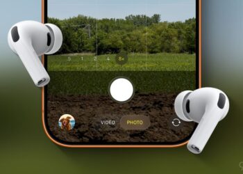 AirPods ovládající fotoaparát iPhonu v iOS 26