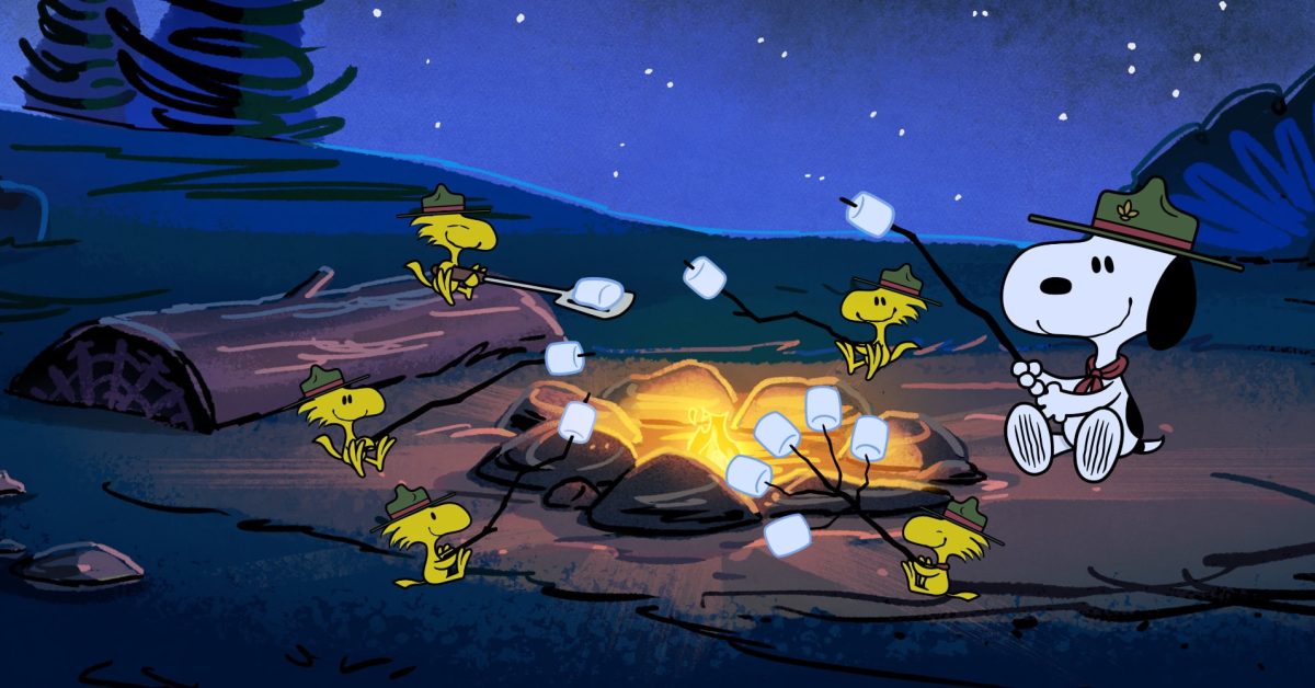 Snoopy a Peanuts v druhé řadě seriálu Camp Snoopy na Apple TV