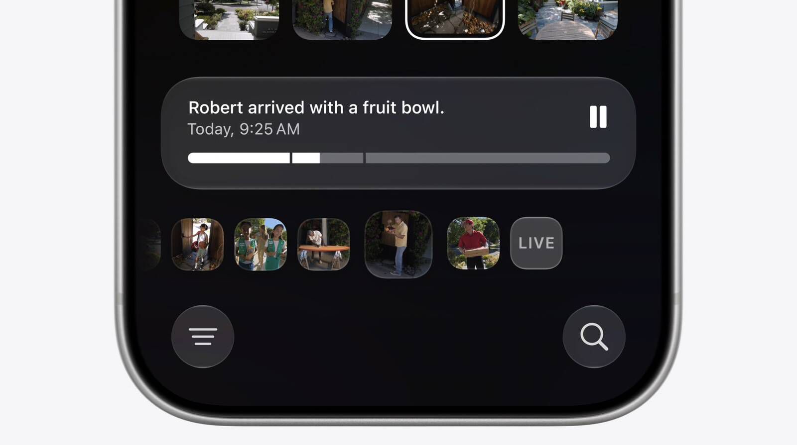 Aplikace Apple Home s AI popisy videí a notifikacemi