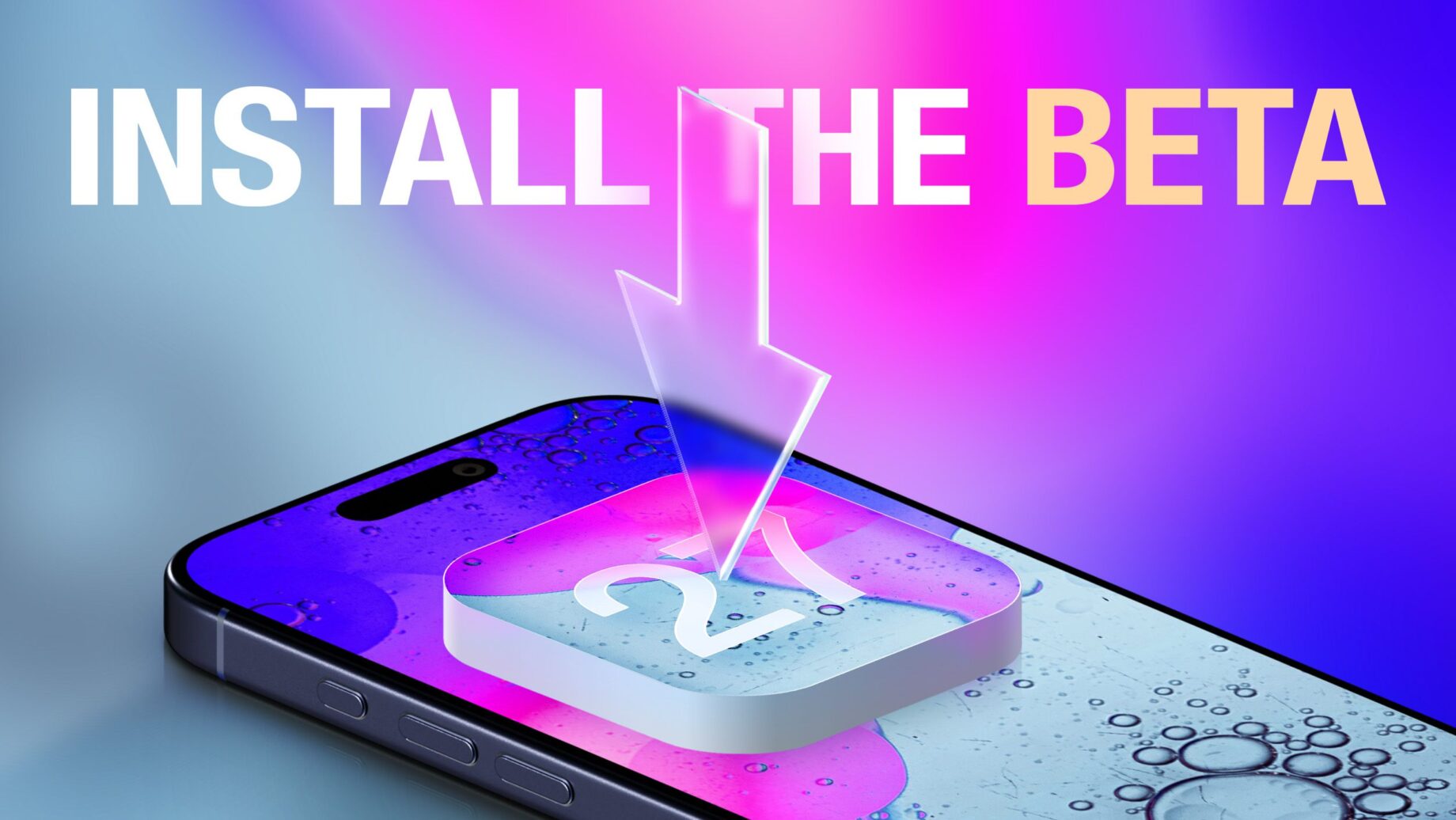 Instalace iOS 27 beta na iPhonu