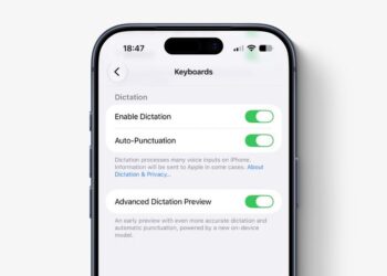 iOS 27 beta 1 s novým AI diktováním na iPhonu
