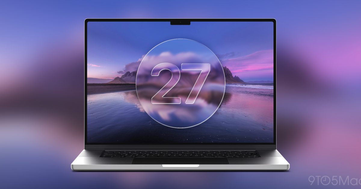 macOS 27 na Macu s čipy Apple a upraveným Liquid Glass
