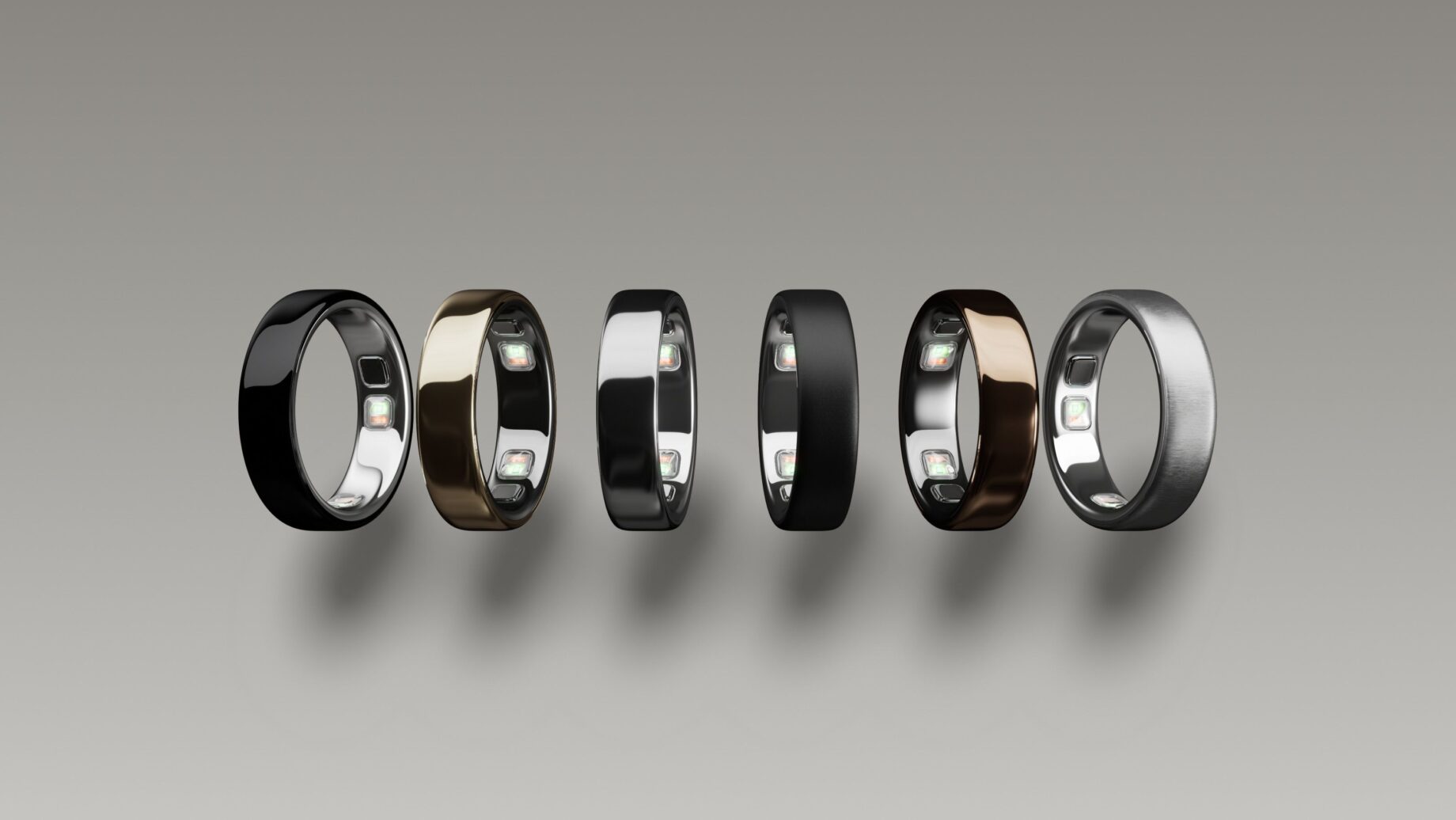 Chytrý prsten a Apple Watch na ruce