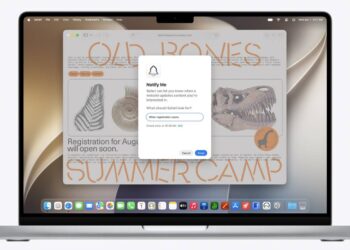 Safari na iPhonu hlídá změny webové stránky