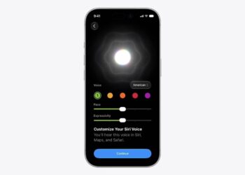 Siri s novým nastavením hlasu a přesnějším diktováním