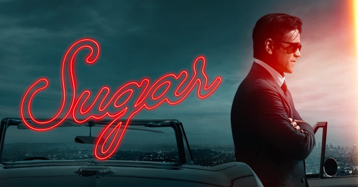 Colin Farrell jako John Sugar ve druhé řadě seriálu Sugar na Apple TV