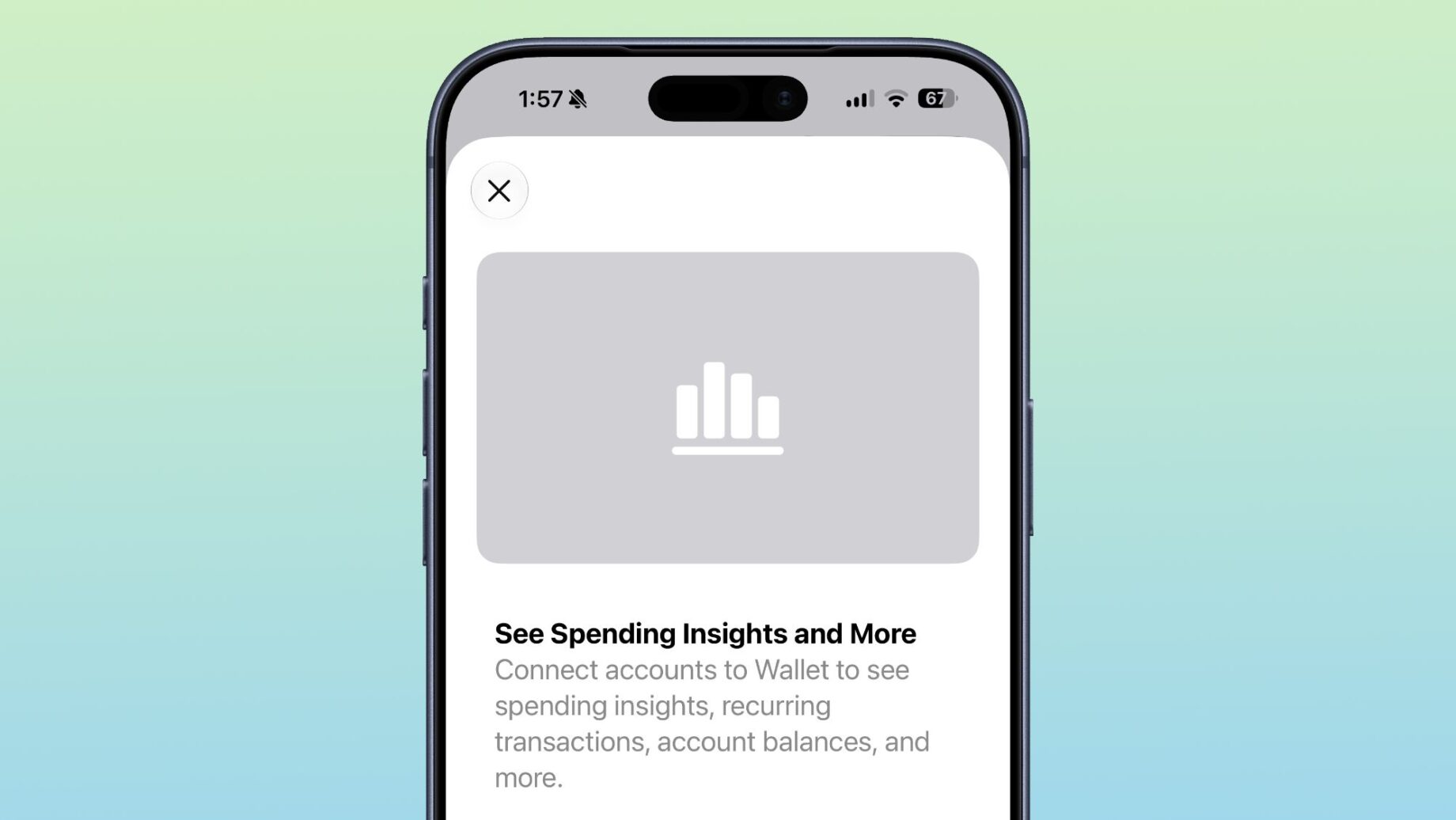 Funkce Insights ve Walletu na iPhonu