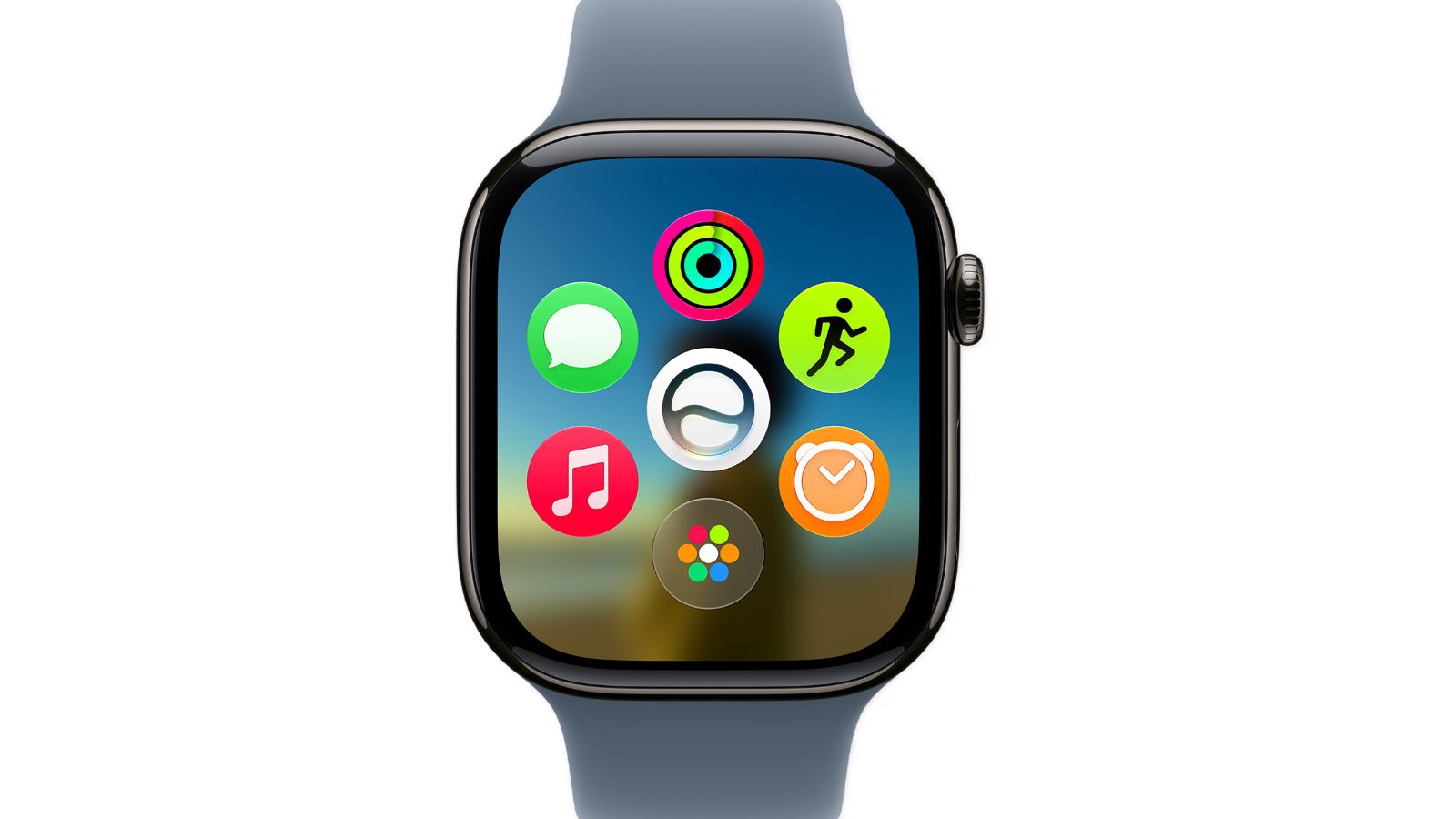 Apple Watch s watchOS 27 a novou mřížkou aplikací