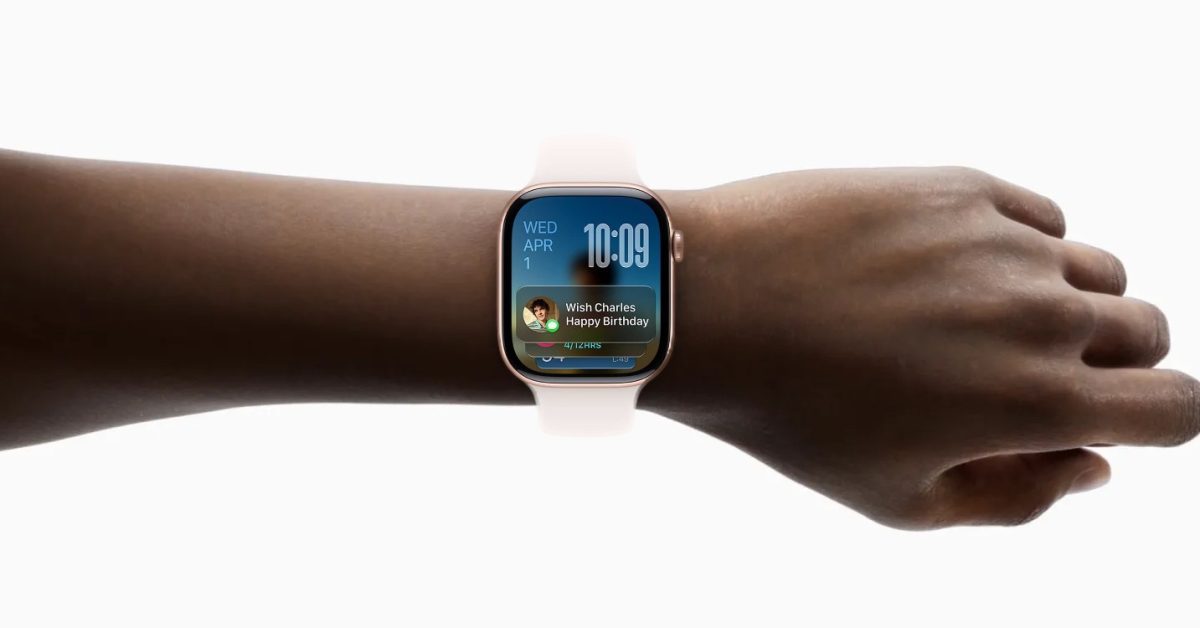 Apple Watch s novým gestem ve watchOS 27