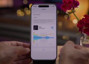 AirPods v Nastavení s novým vlastním ekvalizérem