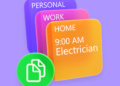 Fantastical s funkcí Calendar Mirroring pro zrcadlení kalendářů
