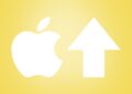 Logo Apple Music a ikona iCloud+ na bílém pozadí