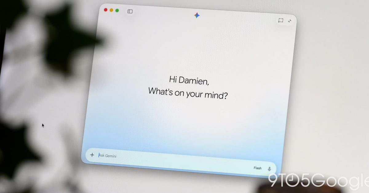 Gemini Spark v aplikaci pro Mac s prací s lokálními soubory