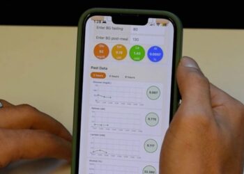 Chytrý prsten měřící krevní cukr z potu propojený s iPhonem