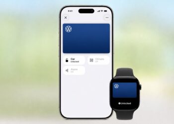 iPhone s Apple Wallet jako digitální klíč od auta