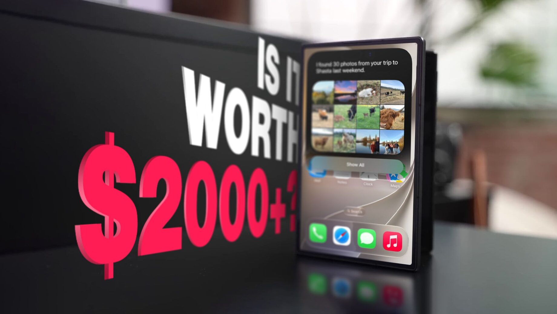 Samsung Galaxy Z Fold8 ve sklopeném a otevřeném stavu