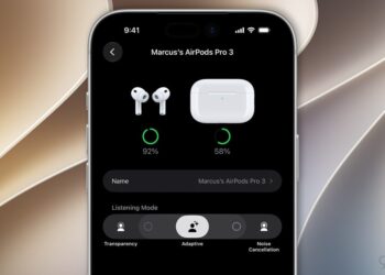AirPods a nastavení Adaptive režimu v iOS