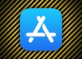 Logo App Storu a falešná aplikace pro bitcoinovou peněženku