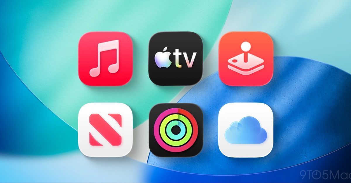 Logo Apple a informace o 1,5 miliardy předplatných