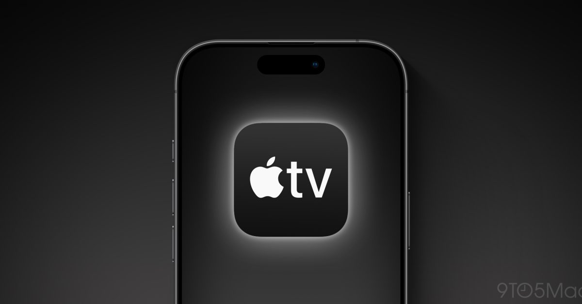Apple TV app na obrazovce s nabídkou seriálů ve 4K