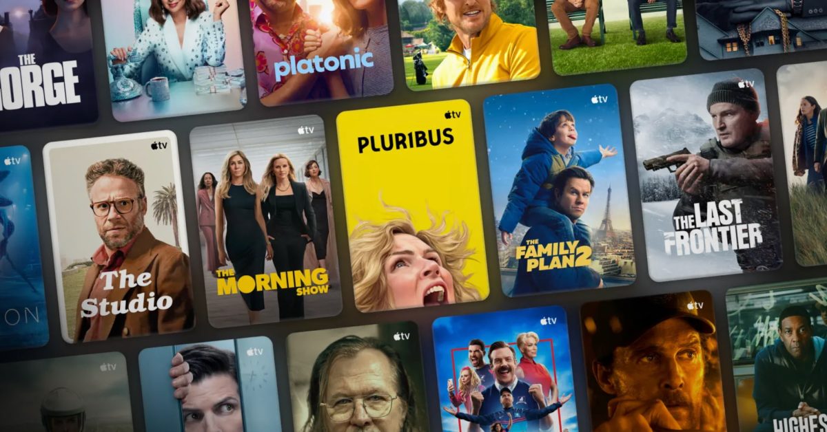 Logo Apple TV a zmínka o nominacích na Emmy