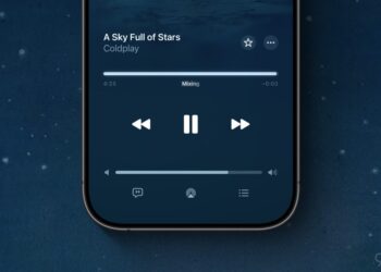 AutoMix v Apple Music na iPhonu s plynulými přechody mezi skladbami
