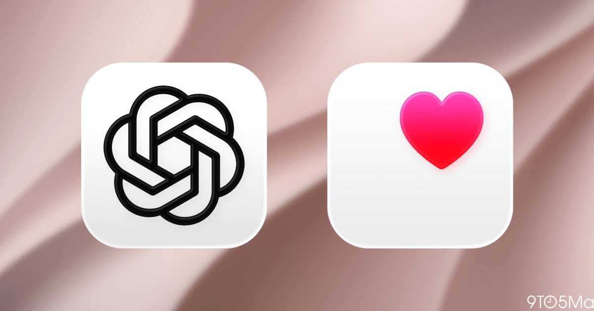 ChatGPT propojený s Apple Zdravím na iPhonu