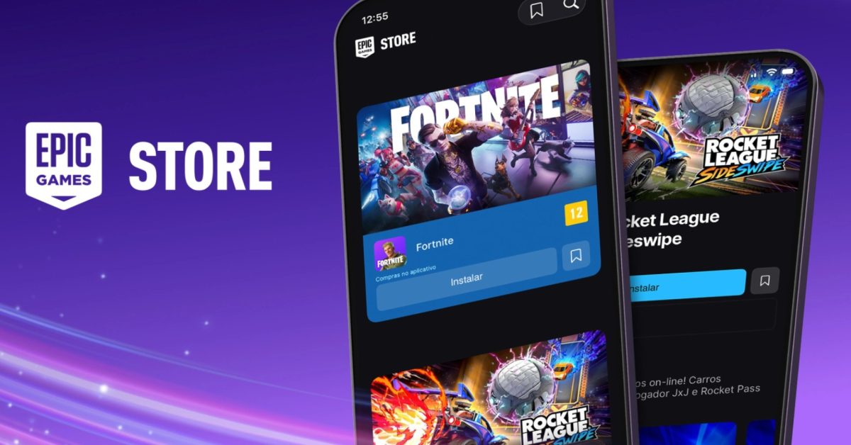 Fortnite na iPhonu a Epic Games Store v Brazílii