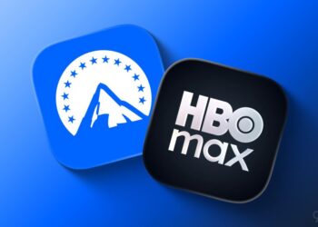 Logo HBO Max a Paramount+ vedle sebe