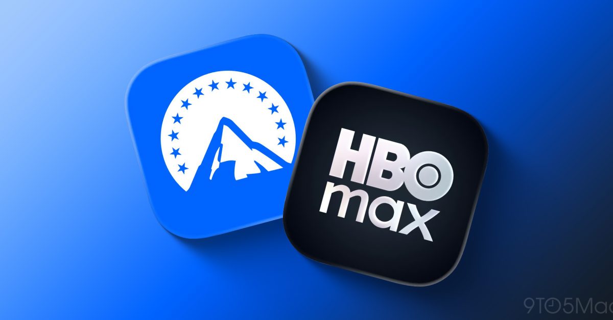 Logo HBO Max a Paramount+ vedle sebe