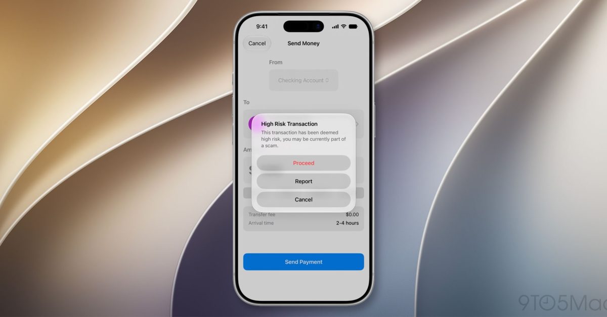 iPhone s iOS 27 a ochranou proti podvodům